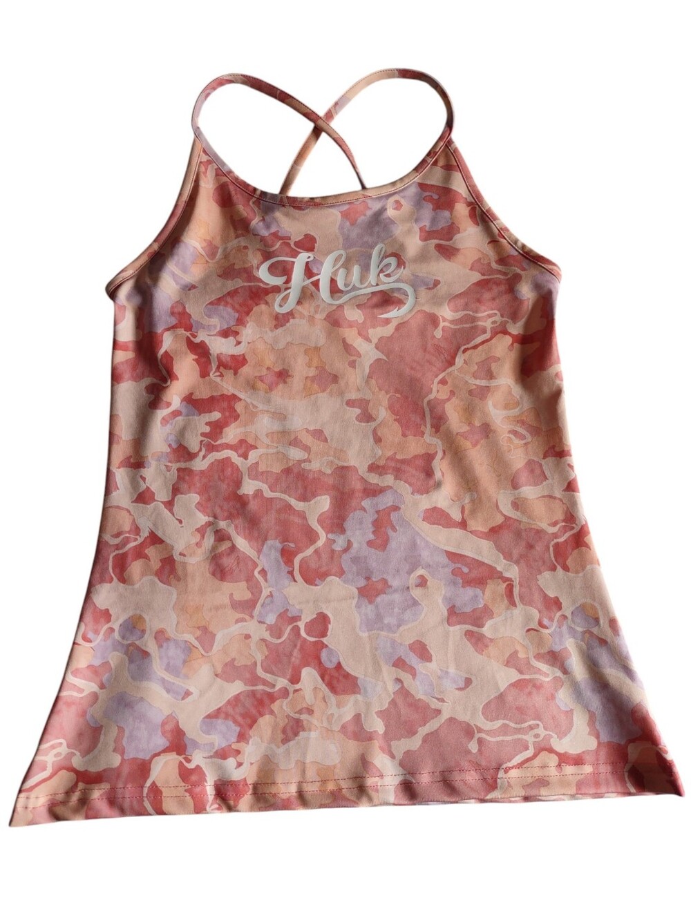Huk Small Pink Minnow Strappy Tank Top